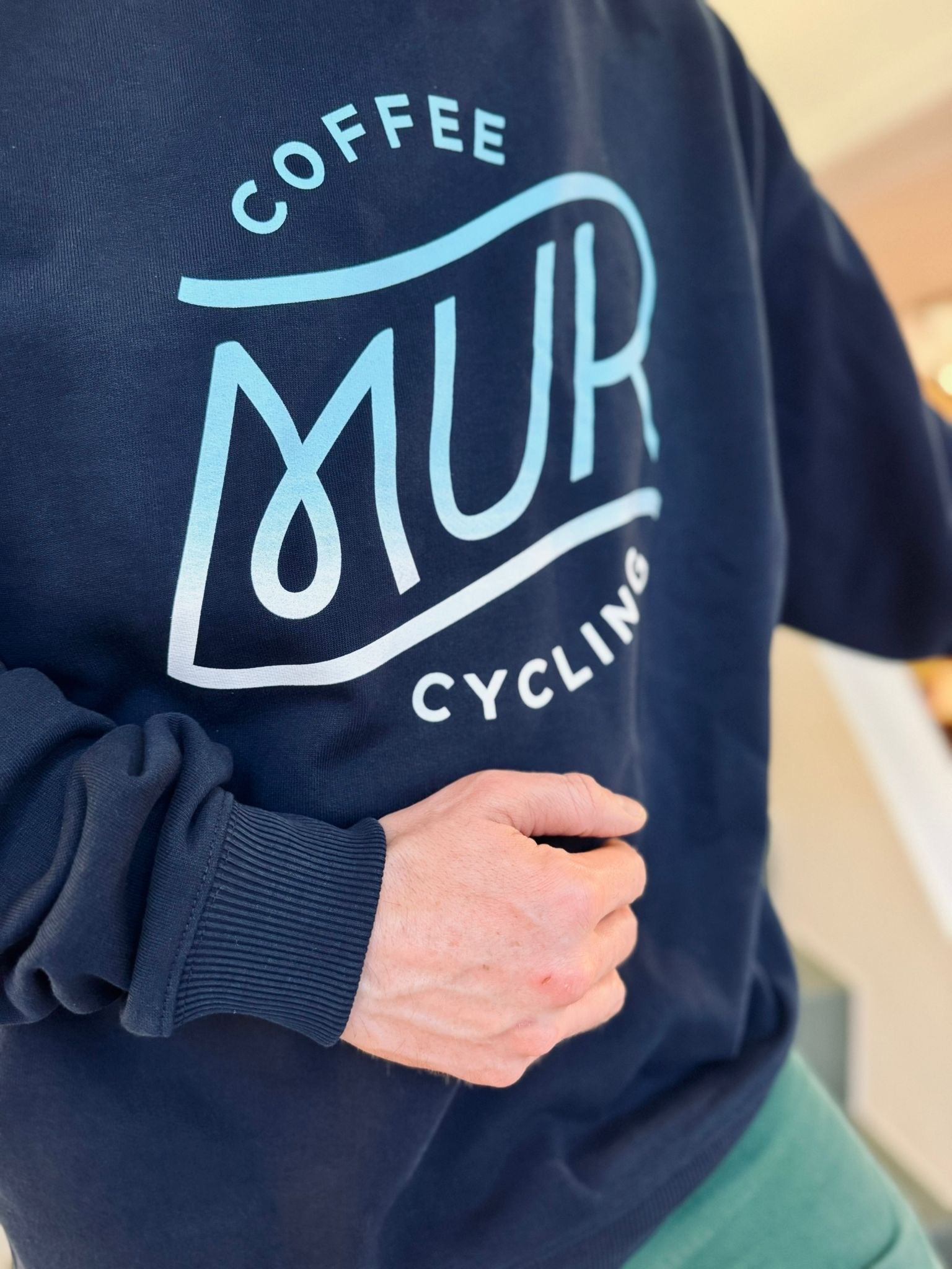Oversize Logo Crewneck Sweater